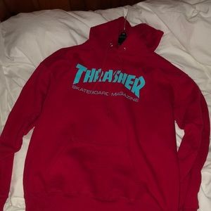 Red Thrasher Hoodie